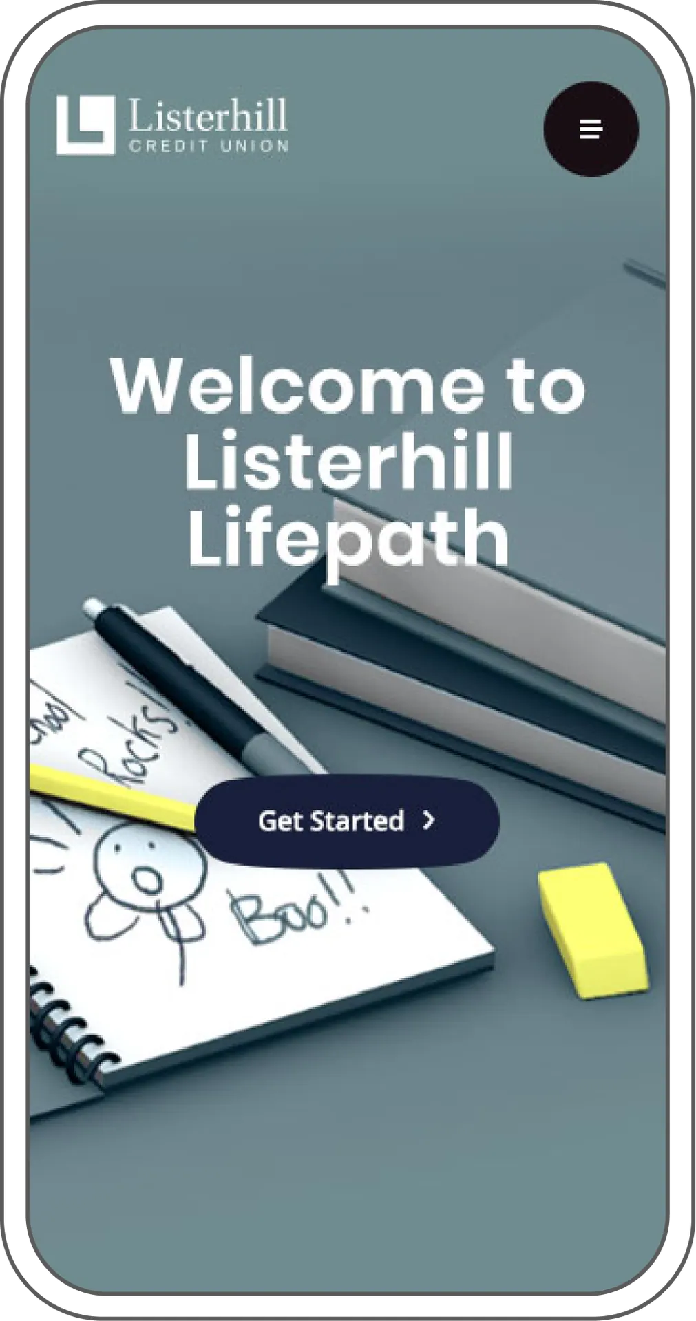 Listerhill Lifepath game welcome screen