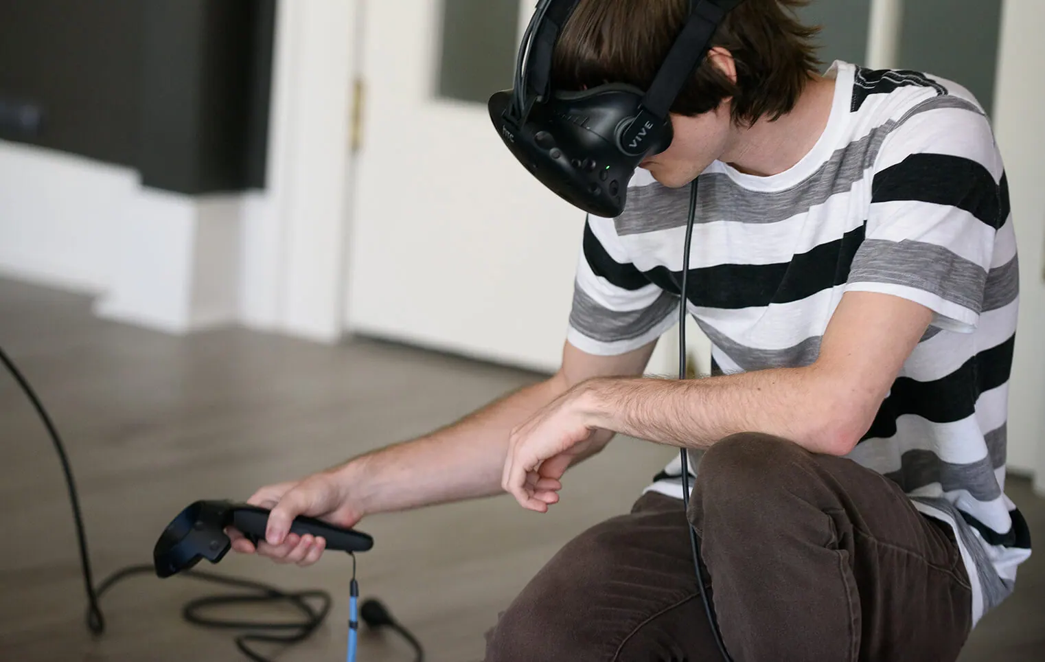 VR testing at Triptych Interactive