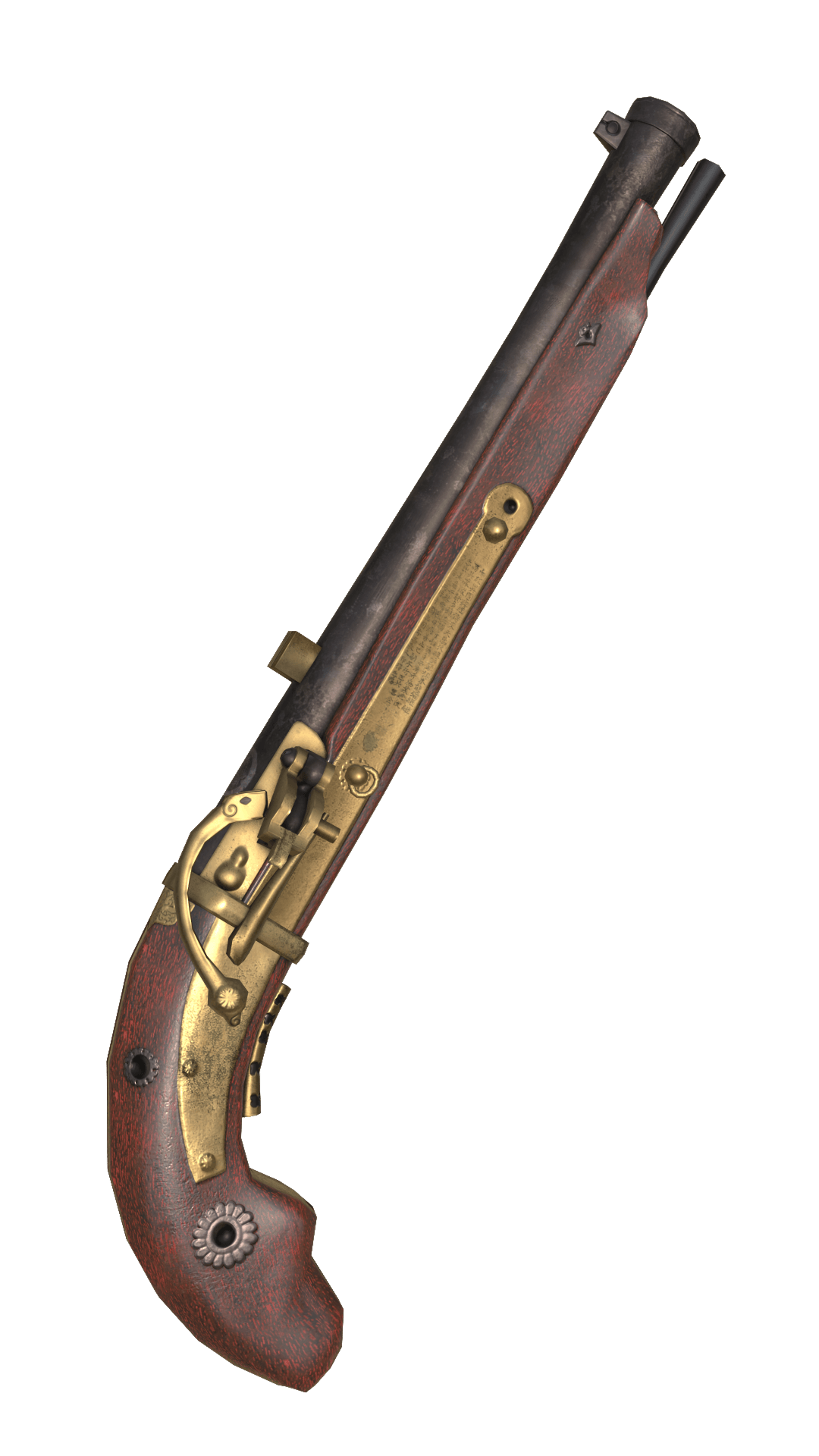 Historic Samurai firearm model