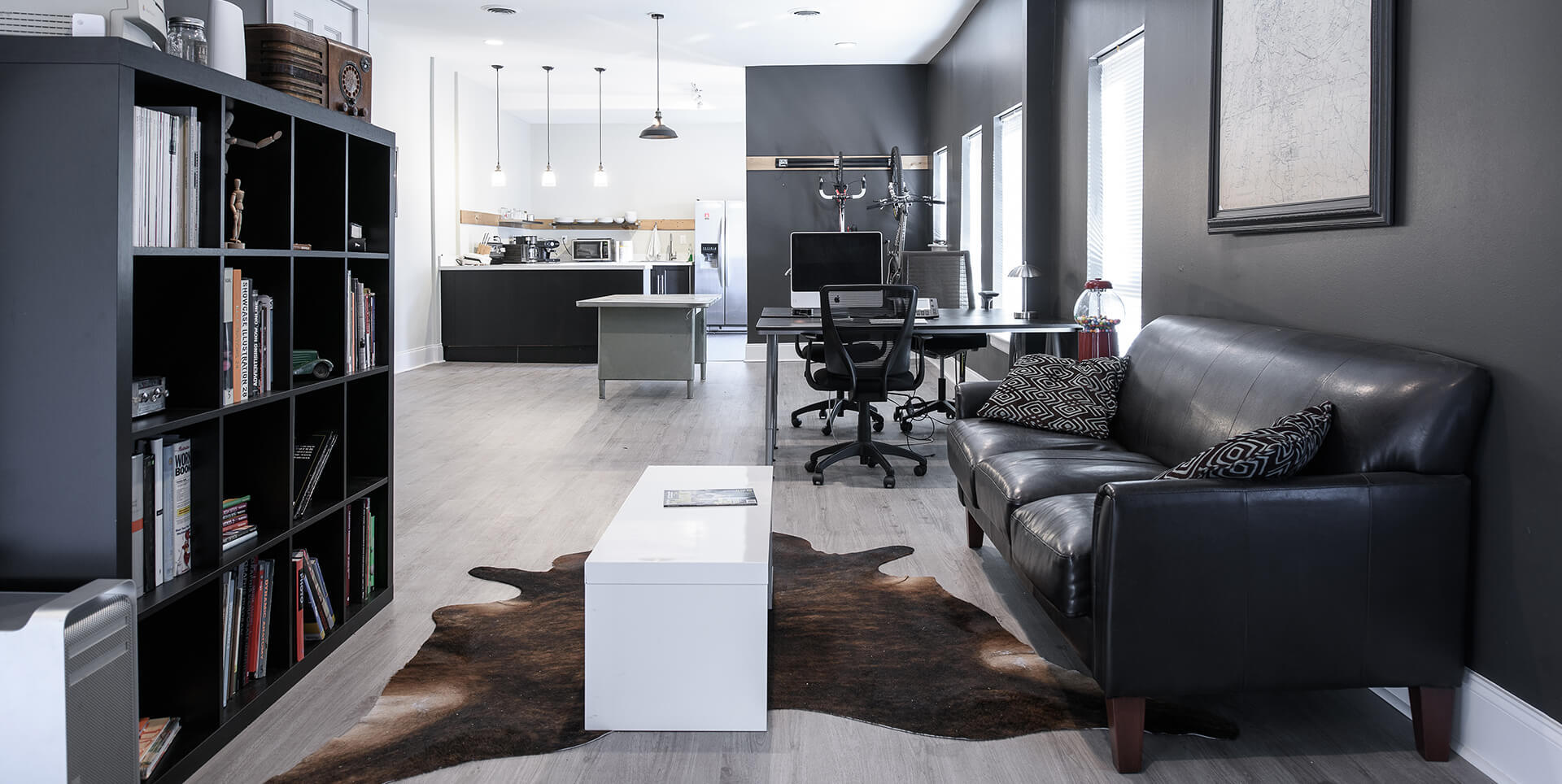 A view of the Triptych office downtown Chattanooga Tennessee